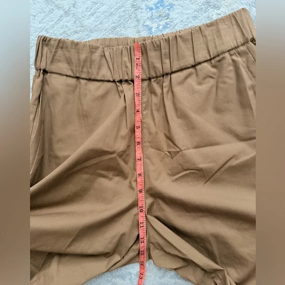 SPRWMN Espresso Cotton Poplin Culotte Pants - Picture 10 of 12